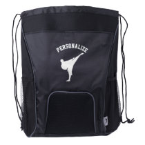 Personalized martial arts drawstring backpack Personalized martial arts drawstring backpack