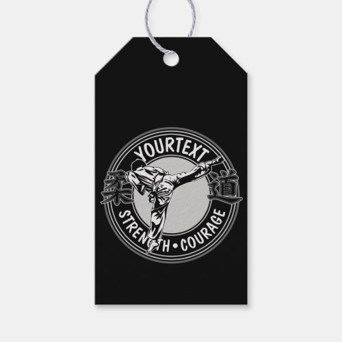 Personalized Martial Arts JUDO Japan Combat Sport  Gift Tags