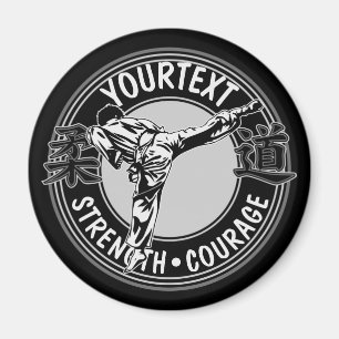 Personalized Martial Arts JUDO Japan Combat Sport Magnet