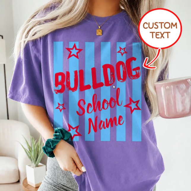 Personalized Mascot School Spirit Team Shirt (Creator Uploaded)