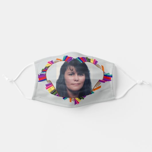 Personalized Mask - Upload YOUR photo and frame (Front, Unfolded)