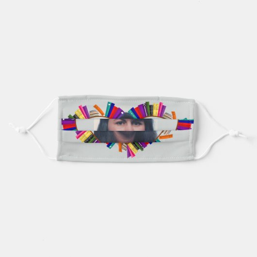 Personalized Mask - Upload YOUR photo and frame (Front, Folded)