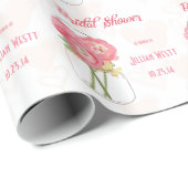 Personalized Mason Jar Bridal Shower Gift Wrap (Roll Corner)