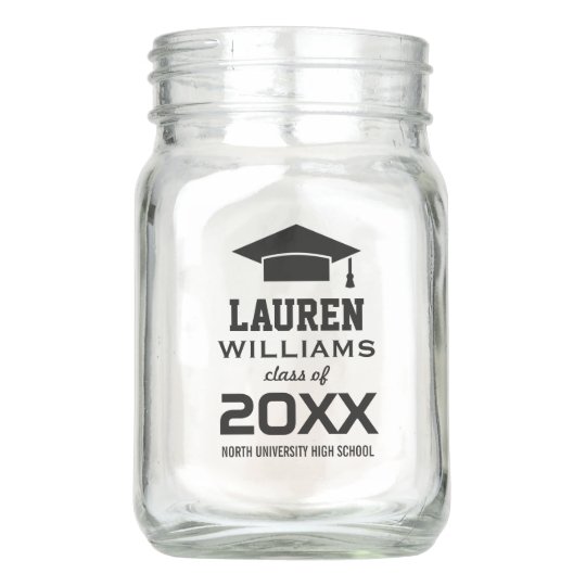 personalized mason jar graduation party zazzle com