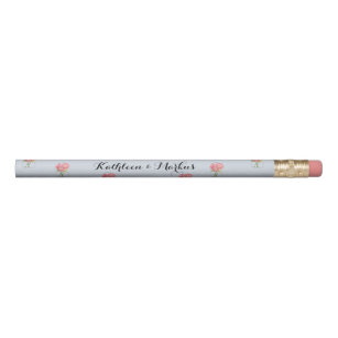 Bridal Shower Pencils Zazzle Personalized Mason Jar Wedding Pencil Party Favor