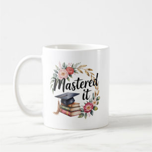 Personalized Mastered It Graduation Coffee Mug
