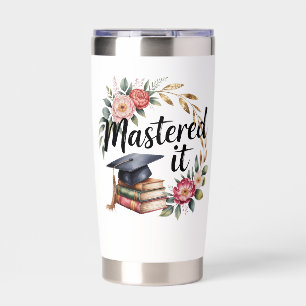 Personalized Mastered It Graduation Insulated Tumbler