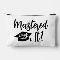 Personalized Masters Degree Graduation Mastered It