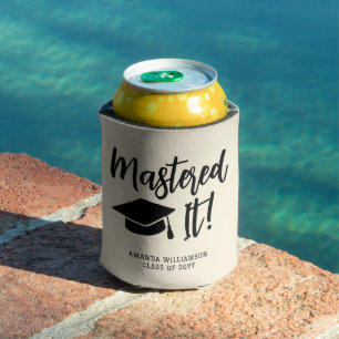 Personalized Masters Degree Graduation Mastered It Can Cooler