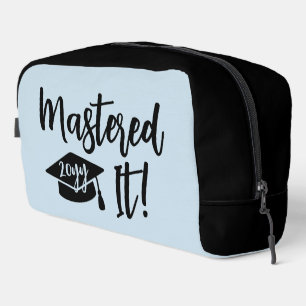 Personalized Masters Degree Graduation Mastered It Dopp Kit