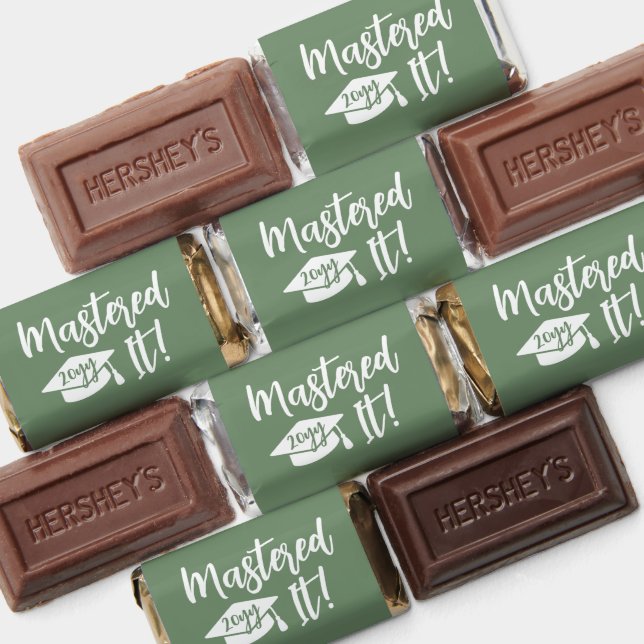 Personalized Masters Degree Graduation Mastered It Hershey's Miniatures (Assorted)