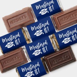 Personalized Masters Degree Graduation Mastered It Hershey's Miniatures