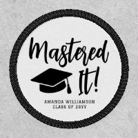 Personalized Masters Degree Graduation Mastered It