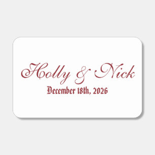 Personalized Matchboxes