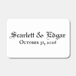 Personalized Matchboxes