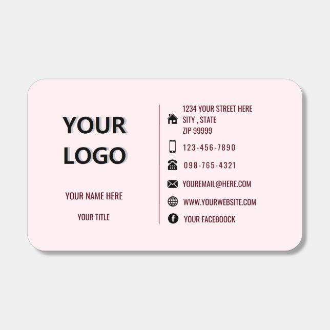 Personalized Matchboxes Promotional Business Card (Front)