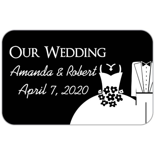 Personalized Matchboxes - Silhouette Collection (Label)