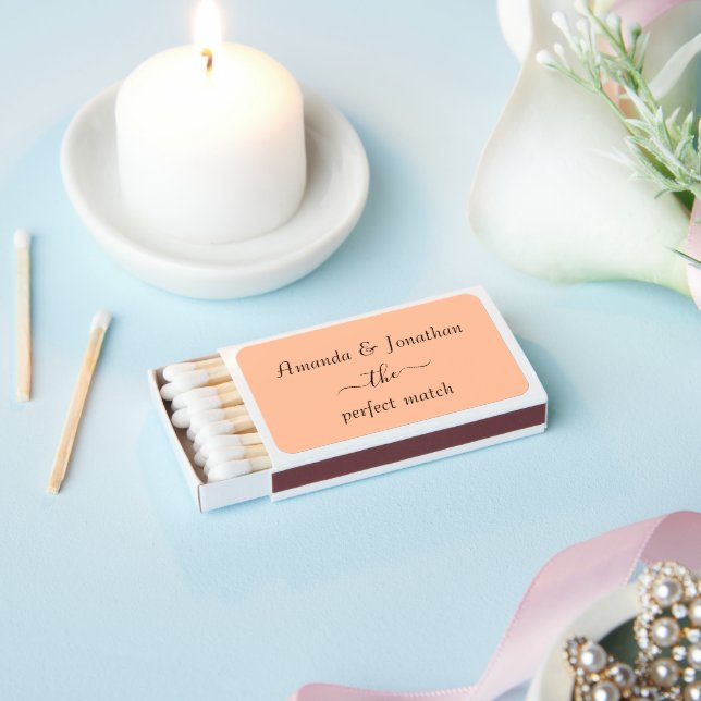 Personalized Matchboxes | The Perfect Match (Insitu)