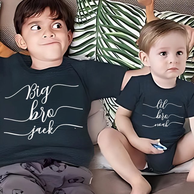 Personalized Matching Big Brother T-Shirt (Creator Uploaded)