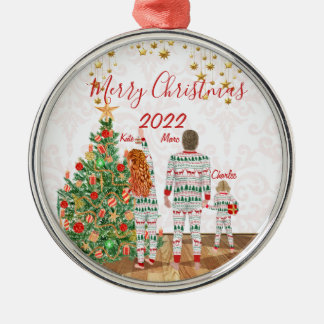 Personalized Matching Family Christmas Ornament