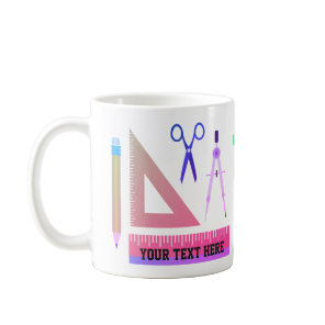 Personalized Maths Teacher Gift Mug