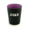 Personalized Matte Black/Color Shot Glass #12