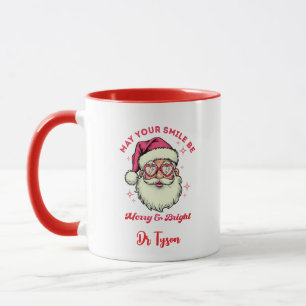 Personalized May Your Smile Be Merry & Bright Mug