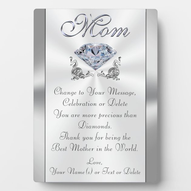Amazon.com: Gifts for Mother from Daughter, Mom Thank You Gift, Mom Wedding  Gift from Daughter, Meaningful Mother's Day Gift, Ideal Birthday Present  for Mama, Mom Room Acrylic Keepsake Table Decoration : Home