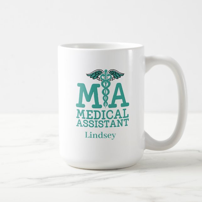 Personalized Medical Assistant  Coffee Mug (Right)