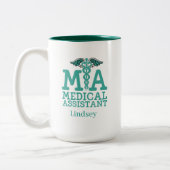 Personalized Medical Assistant  Coffee Mug (Left)