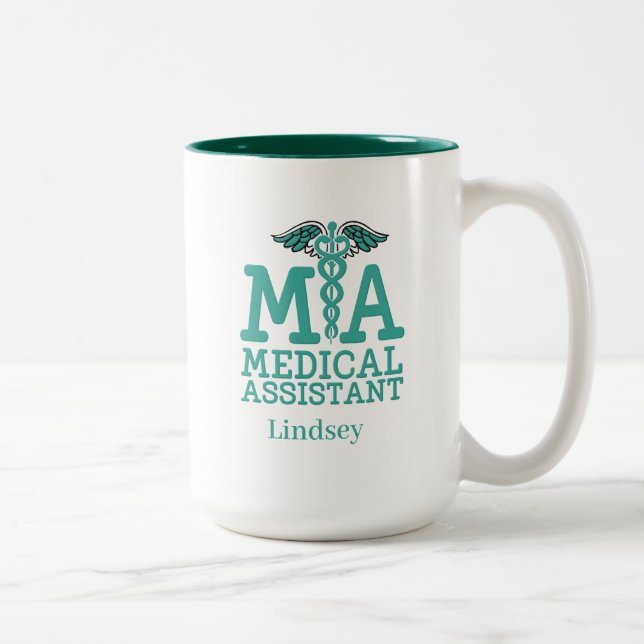 Personalized Medical Assistant  Coffee Mug (Right)