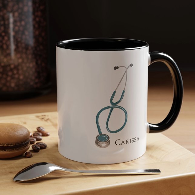 Personalized Medical Assistant Stethoscope Name Mug (Personalized Medical Assistant Stethoscope Name Mug)