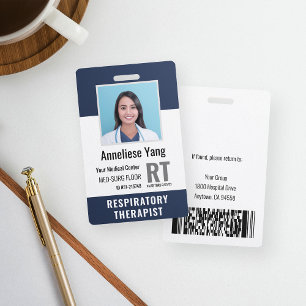 Personalized Medical Employee Photo ID Badge