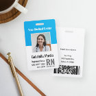 Personalized Medical Employee Photo ID
