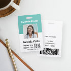 Personalized Medical Employee Photo ID