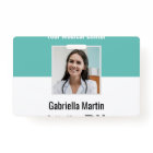 Personalized Medical Employee Photo ID