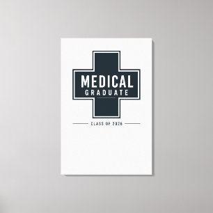 Personalized Medical Graduate Gift 2026 Canvas Print