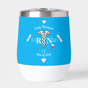  Personalized Medical Graduate  Thermal Wine Tumbler