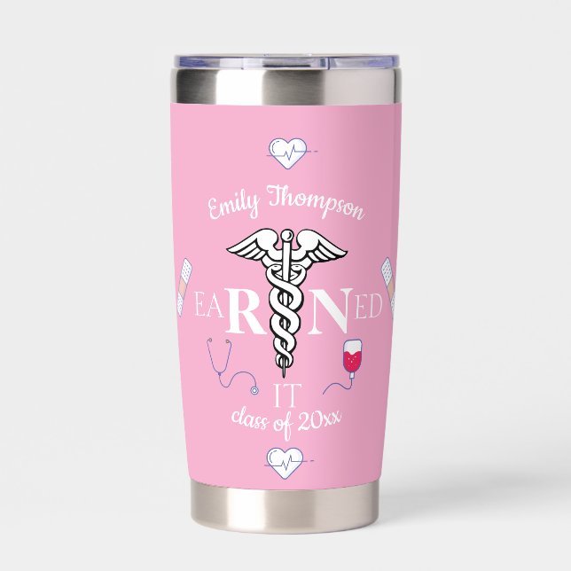 Personalized Medical Graduate Tumbler (Front)