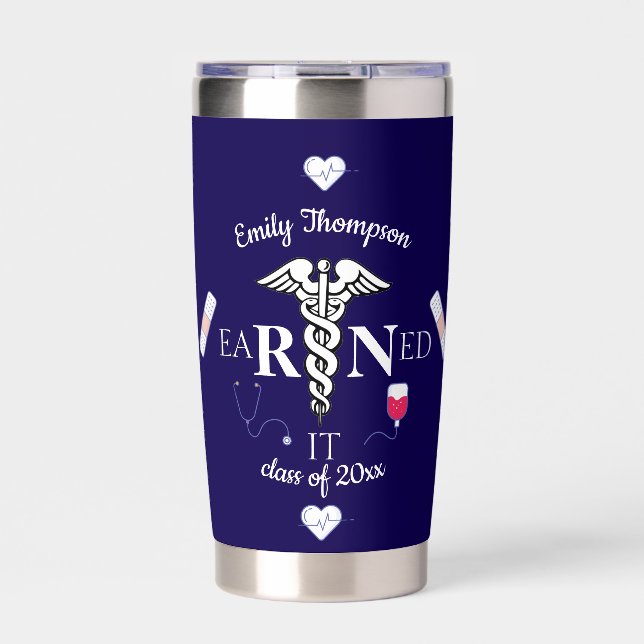  Personalized Medical Graduate Tumbler (Front)
