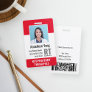 Personalized Medical Hospital Employee Photo ID Badge