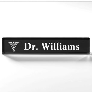 Personalized MEDICAL & Hospital Pharmacy Desk Name Plate