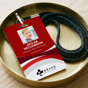 Personalized Medical Logo ID Photo Badge