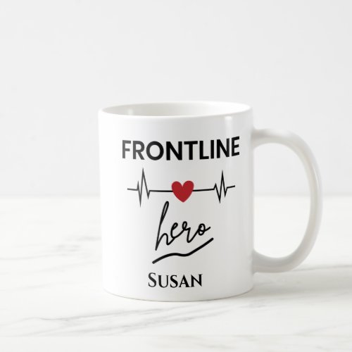 Personalized Medical Nurse Hero Coffee Mug