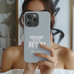 Personalized Medical Nurse Phone Case, Nurse Gift iPhone 15 Pro Case