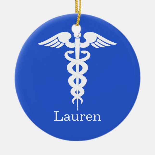 Personalized  Medical  Ornament (Front)