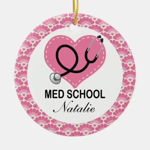 Personalized Medical School Graduate Ornament