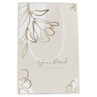 Personalized Medium Paper Bag Elegant Design