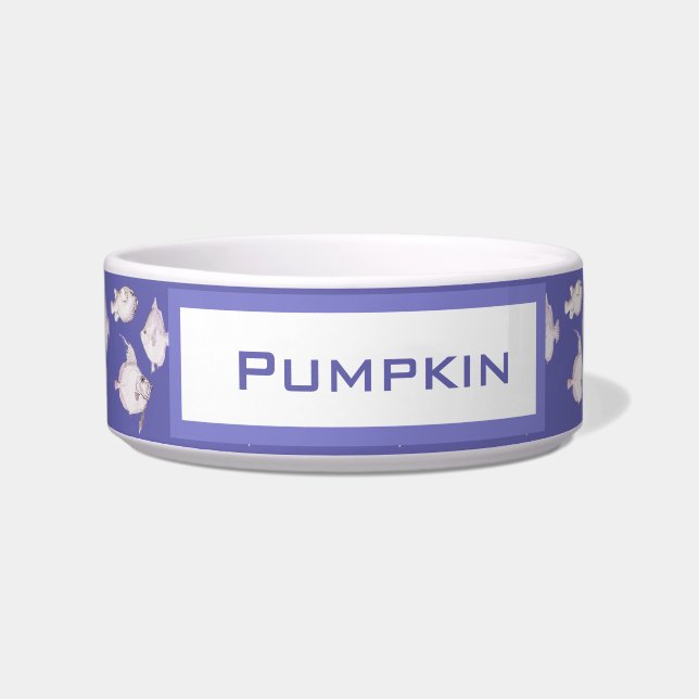 Personalized Medium Pet Bowl (Front)