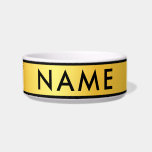 Personalized Medium Pet Bowl with Custom Name<br><div class="desc">Give your furry friend a bowl that’s as unique as they are! This Personalized Medium Pet Bowl features a custom name,  adding a special touch to mealtime. Crafted from durable materials,  it's perfect for everyday use,  whether for food or water. A functional and thoughtful gift for your pet!</div>